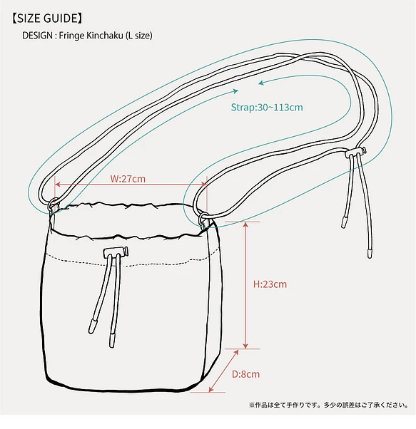 “定制”流蘇金箔【L size】“Gray×Mix:Mono” 第6張的照片