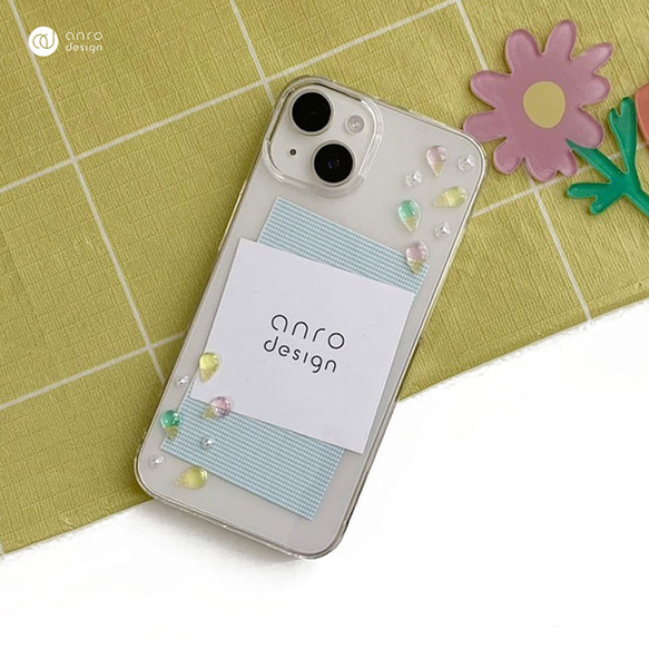 iPhone17 クリアケース アイスクリーム 16 15 14 13mini 12mini SE2