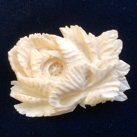 ＜特価＞　象牙　ブローチ　ＢＳ-13 4,200円