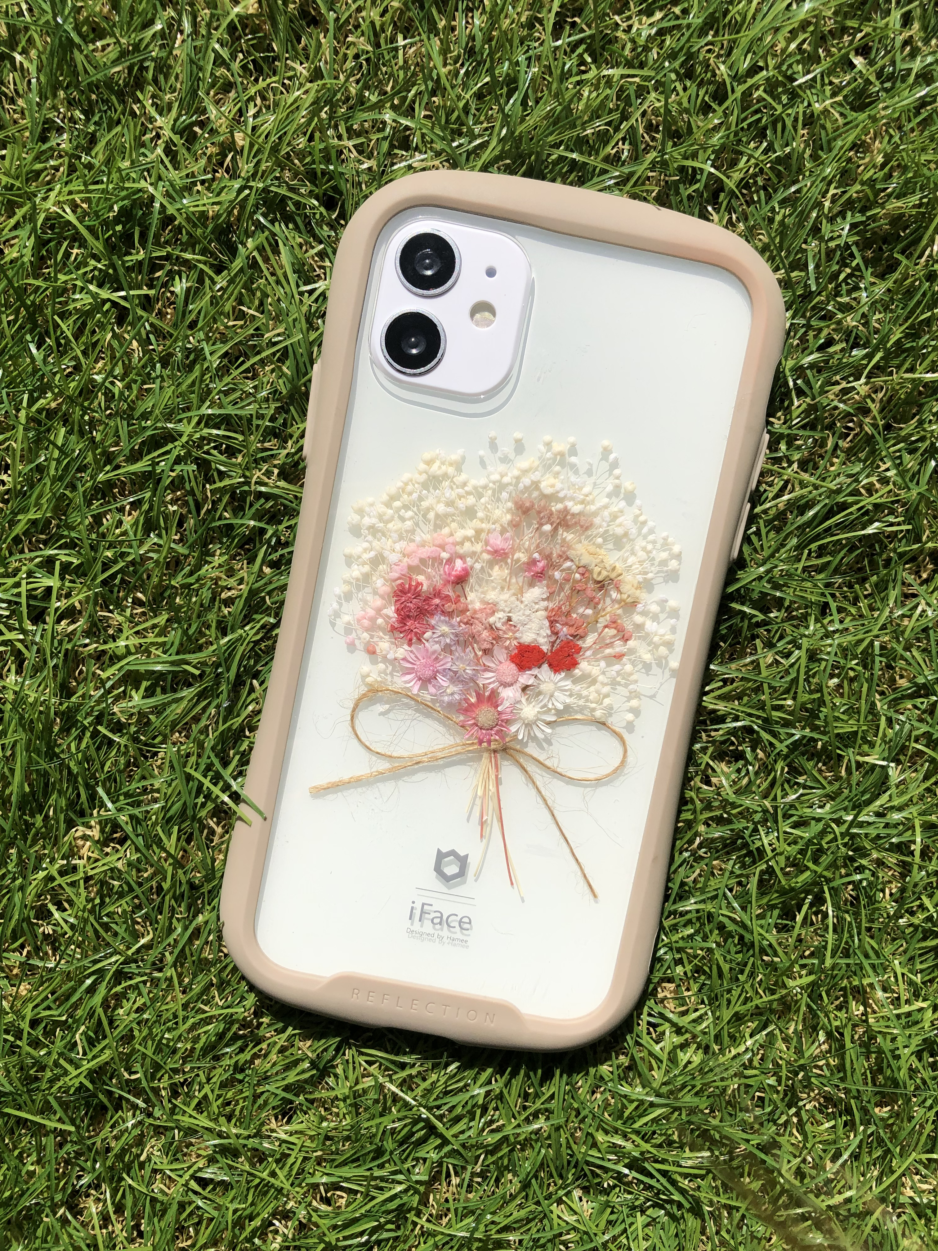 専用ページです/iPhoneケース カスミソウ 全機種対応