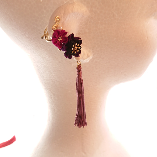 桜モチーフ　イヤーカフ VBRE5001H_P2 桜 イヤーカフ｜イヤーカフ｜ヴァンドーム