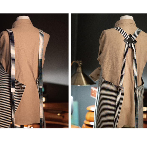 理容 美容エプロン 職人 シザーエプロン 作業エプロン デニムエプロン レザーエプロン かっこいい ショップエプロン ア 