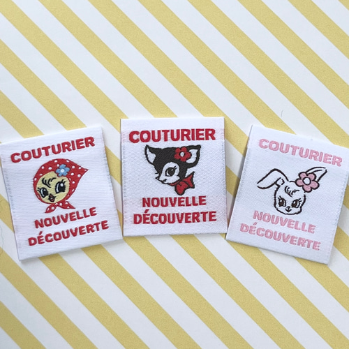 レトロウッドタグ ちびたんෆ˚* レトロウッドタグ ちびたんෆ˚* レトロアニマルタグ10枚セット バンビ