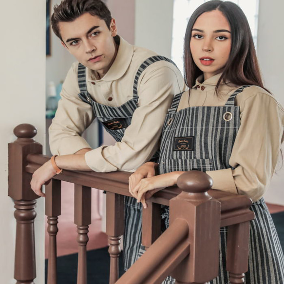 理容 美容エプロン 職人 シザーエプロン 作業エプロン デニムエプロン レザーエプロン かっこいい ショップエプロン ア 