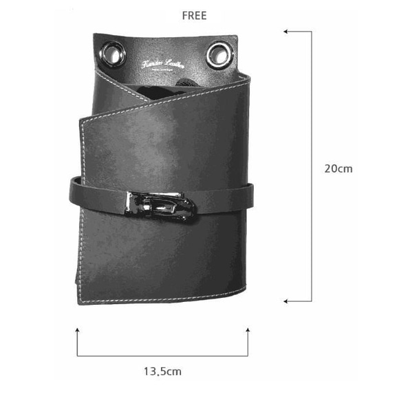 シザーケース 美容師 理容師 シザーケース トリマー フローリスト おしゃれ シザーバッグ 本革 業務用 本格手作り 本 ファッション その他ファッション 帆布・キャンバス MYK2155433018(16597円)