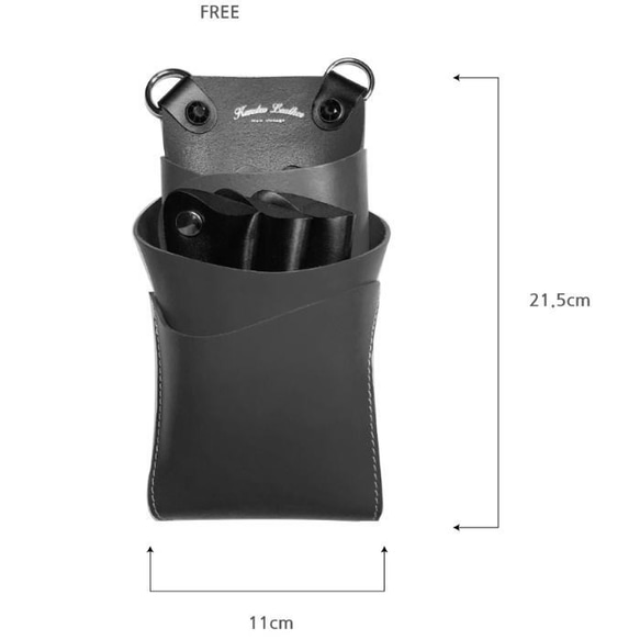 シザーケース 美容師 理容師 シザーケース トリマー フローリスト おしゃれ シザーバッグ 本革 業務用 本格手作り 本 シザーケース