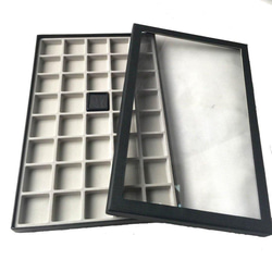 ルースケース 窓付き 紙箱 30ｍｍ 仕切り台紙 4color 7枚目の画像