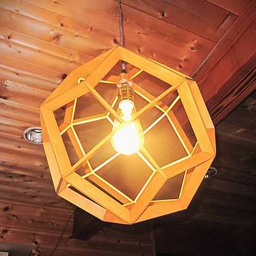 インテリア照明 デルイコテトラ T24PI 凧型24面体 ペンダントライト