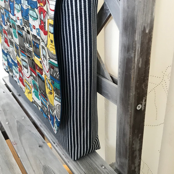 ショルダーバッグ、図書袋、絵本袋　　#2119 3枚目の画像