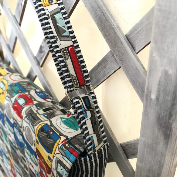 ショルダーバッグ、図書袋、絵本袋　　#2119 4枚目の画像