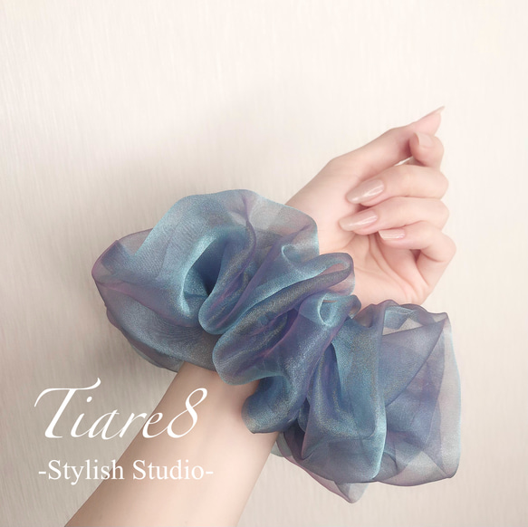 再販♪✨【人気No.2】夢色ｼｭｼｭ【水色×ﾊﾟｰﾌﾟﾙ】おしゃれな大人のための