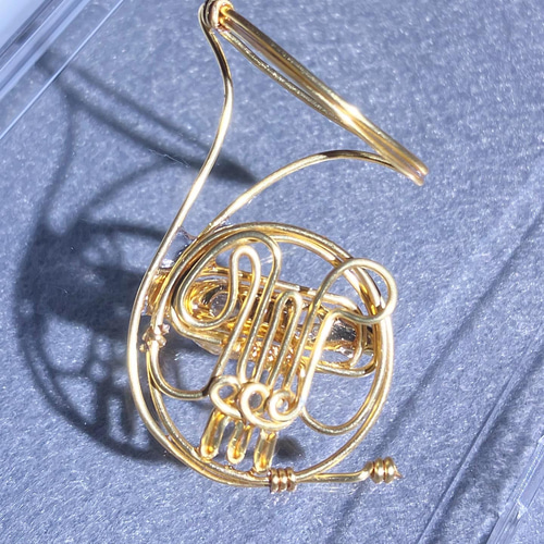 ホルン ワイヤーアート その他アクセサリー f.k 通販｜Creema(クリーマ  