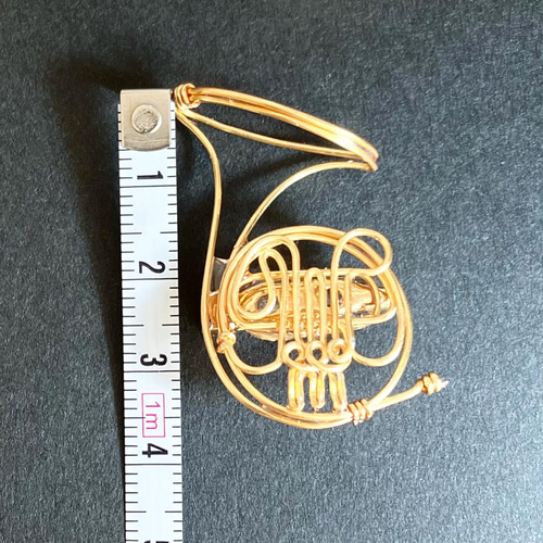 ホルン ワイヤーアート その他アクセサリー f.k 通販｜Creema(クリーマ  