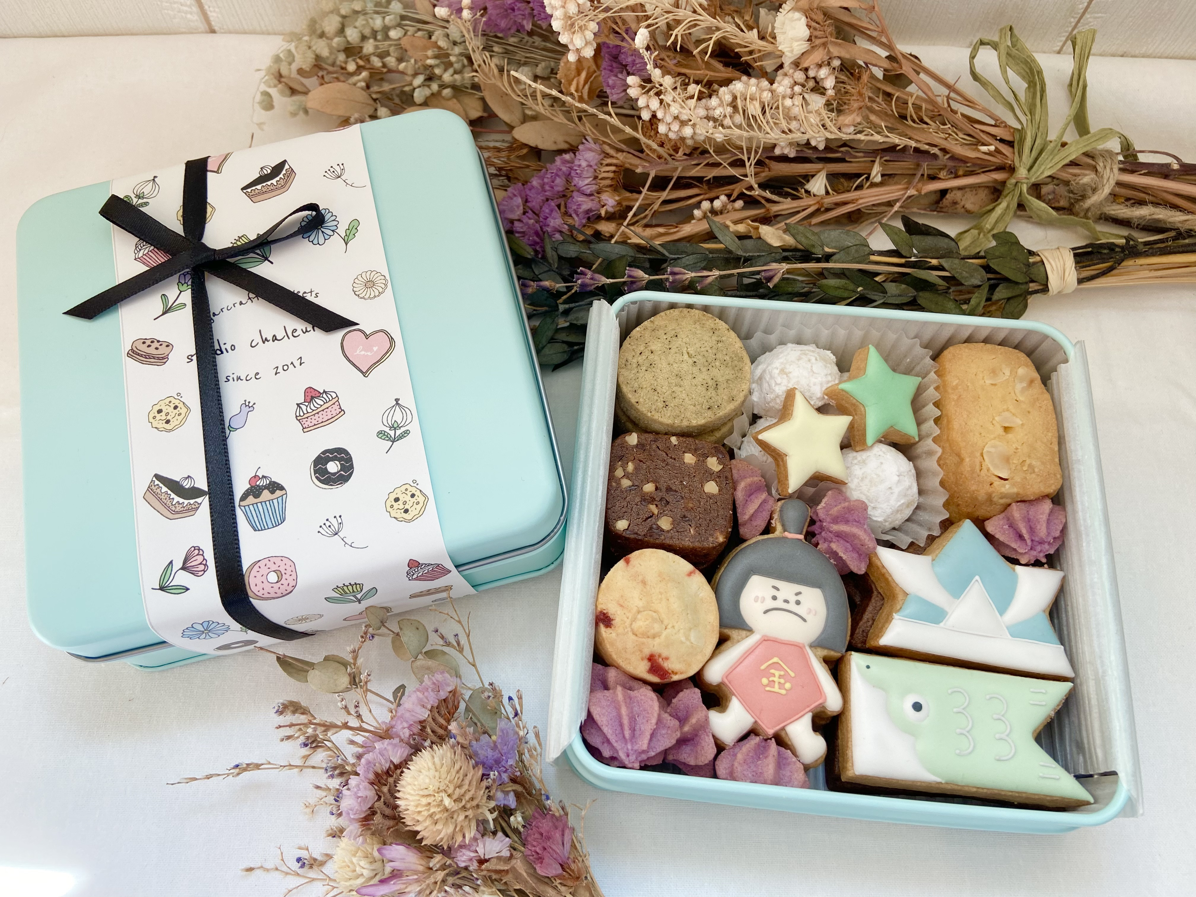 専用ページこどもの日 手作りクッキー缶 長期保証 食品 | ibra.work