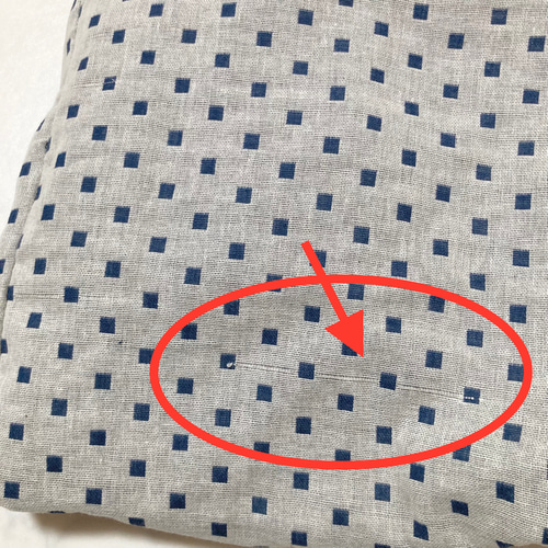 四角ドット柄(大粒)のバイカラーふんわりダブルガーゼスヌード 四角ドット柄(大粒)のバイカラーふんわりダブルガーゼスヌード