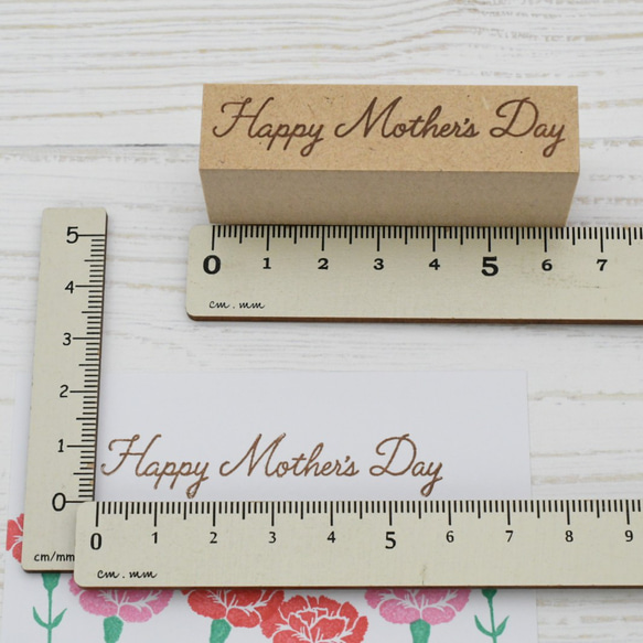 母の日の文字はんこ  英字スタンプ  Mother's Day 4枚目の画像