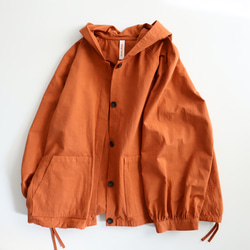 gather sleeve mountain parka (brick) 8枚目の画像