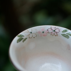 京焼・清水焼　色絵　コーヒーカップ　桜 3枚目の画像