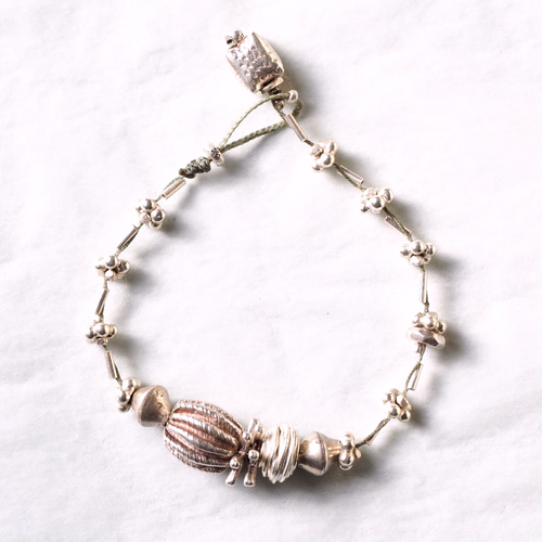 カレンシルバー 編み込みブレスレット ブレスレット - K A L P A