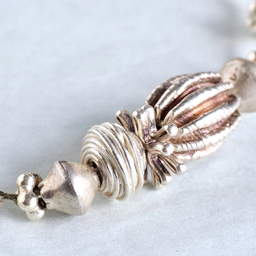 カレンシルバー 編み込みブレスレット ブレスレット - K A L P A