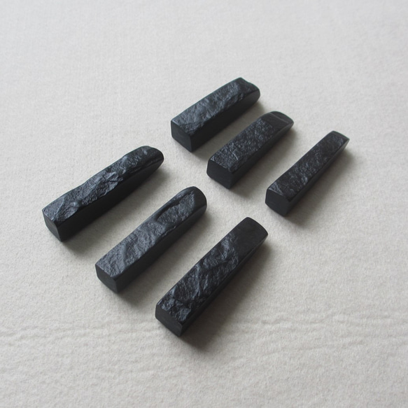受注製作品】天然石（硯石）から作る