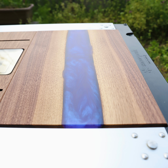 IGT用River天板(ブルーパープル)1ユニットサイズ ローテーブル