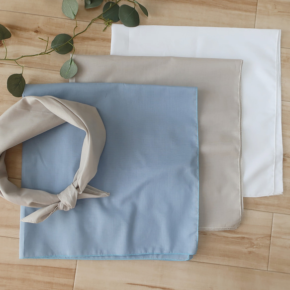 布料店縫製的圍巾❣️棉借大圍巾（全4色） 第4張的照片
