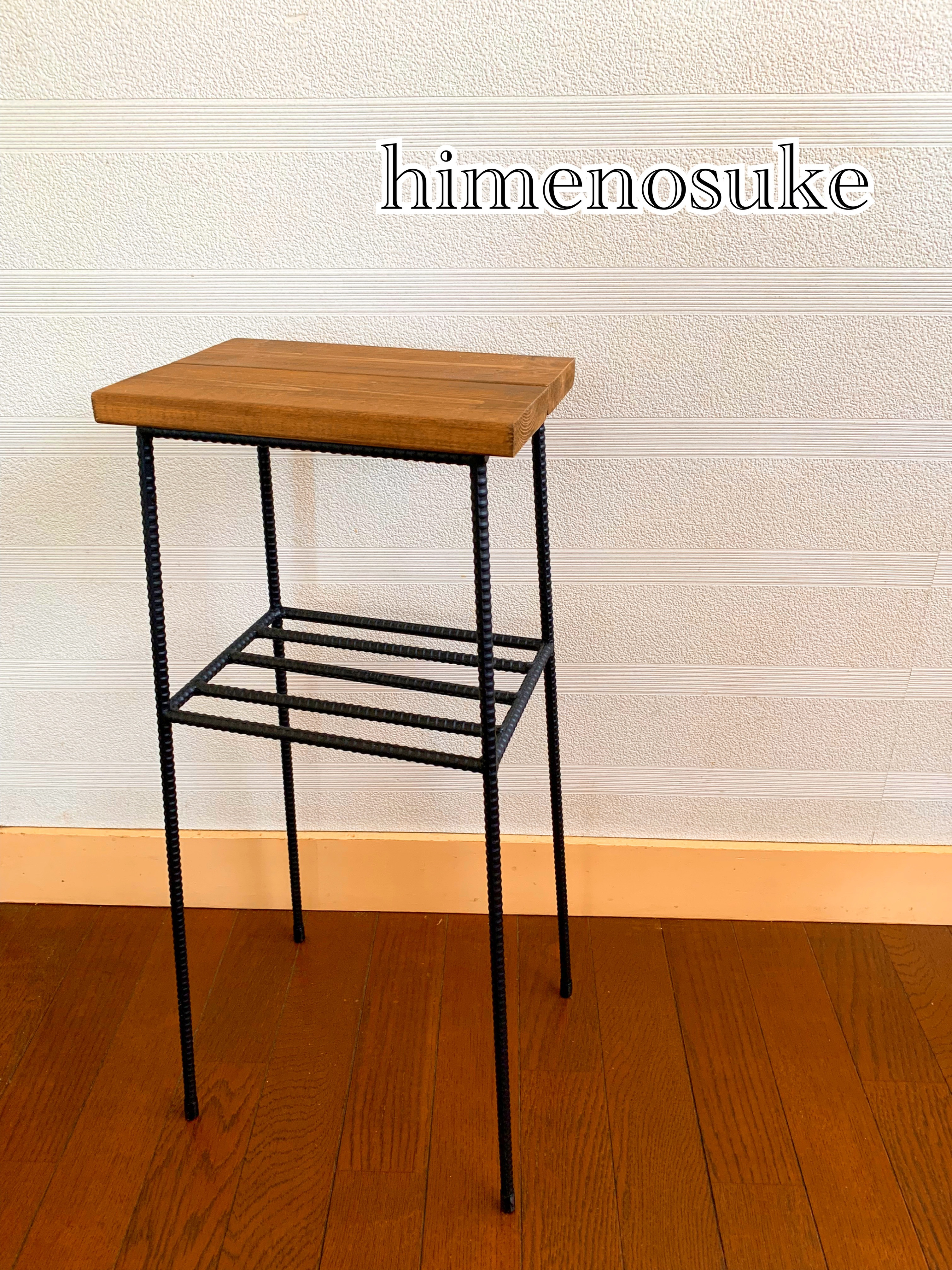 ☆送料込み☆アイアン家具　即購入OK インテリア　サイドテーブル　花台　什器