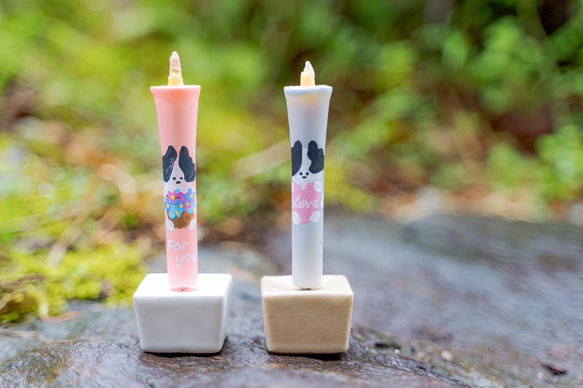 船木倭帆　キャンドルホルダーろうそく立て（ｓｈｉｚｕサイン有） 船木倭帆 キャンドルホルダーろうそく立て（shizuサイン有