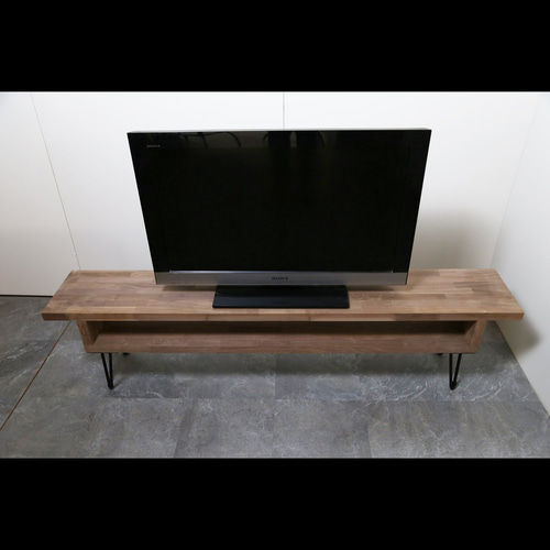 ウォルナット　センターテーブル　テレビ台 ブラックウォルナット□テレビボード□1500mm幅□ローテーブル