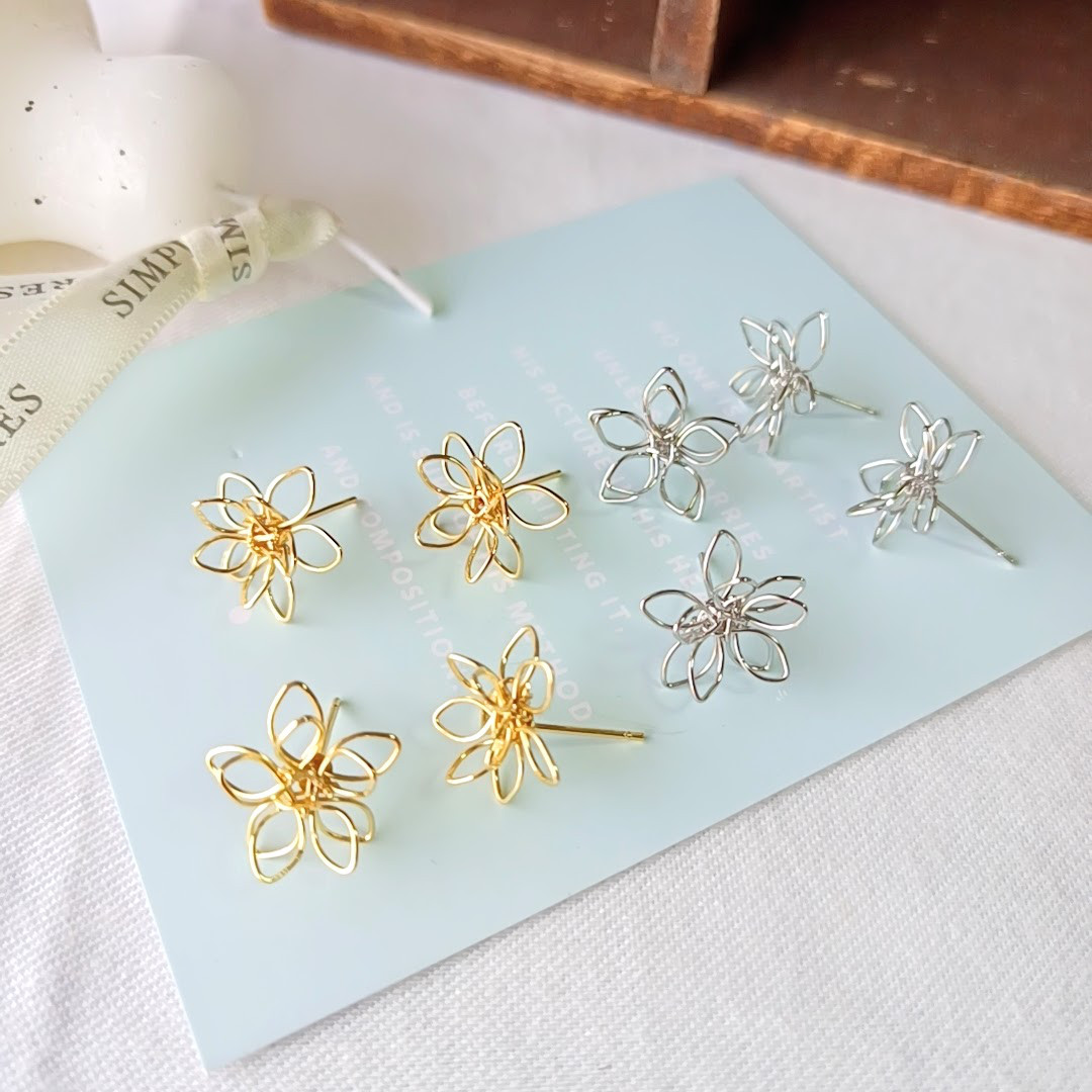 ハンドメイド アンティーク アートフラワーフレーム