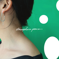 【Platinum】Harp: Pierced Earrings 第6張的照片