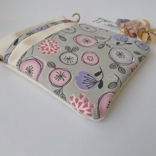 帆布 北欧花柄 2wayウエストポーチ M｜ナースポーチ・オーガナイザー