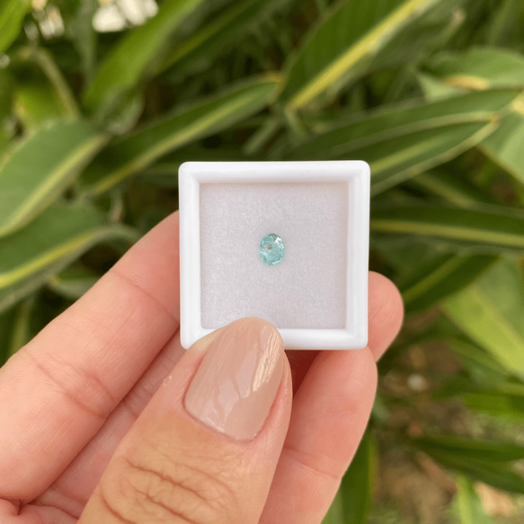 N.2803 パライバトルマリン ルース　0.31ct 濃厚な青で透明感抜群 キャンペーン価格で販売中 