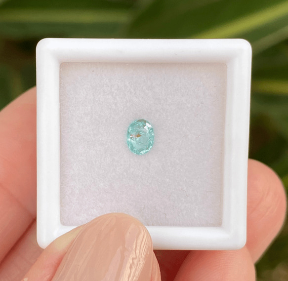 N.2803 パライバトルマリン ルース　0.31ct 濃厚な青で透明感抜群 キャンペーン価格で販売中 