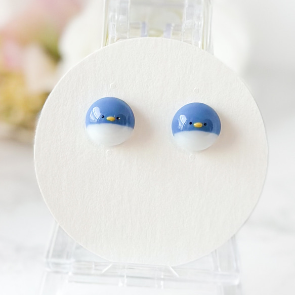 ぷっくり可愛いペンギン】ペンギン ぺんぎん 動物 アニマル ピアス