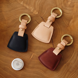 CELINE　AirTag ケース キーリング　レザー　型押し CELINE AirTag ケース キーリング レザー 型押し - メルカリ