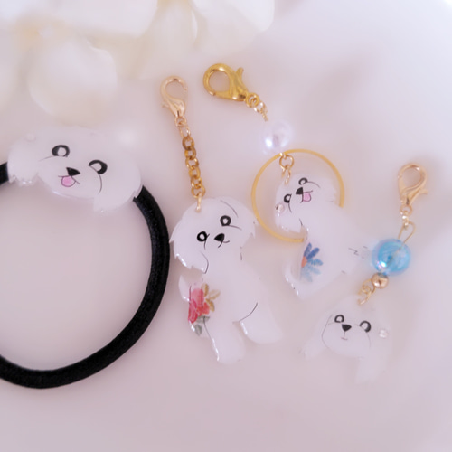 ¨̮ヘアゴム　ヘアピン　アニマルセット ̮ヘアゴム ヘアピン アニマルセット