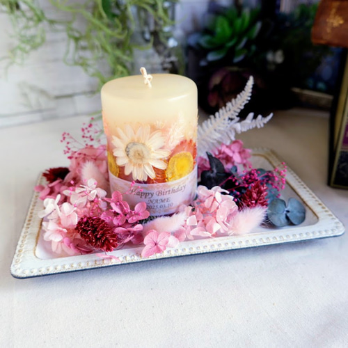 キャンドルホルダーまとめ売り【キャンドル、造花付】 ジェルキャンドルホルダー | C'est la vie〜セラヴィ〜 flower