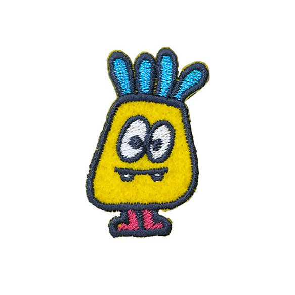 ごとうさん】刺繍ステッカーワッペン ワッペン・アップリケ MONSTER