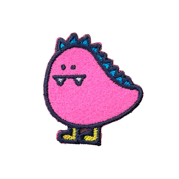 にしじまさん】刺繍ステッカーワッペン ワッペン・アップリケ