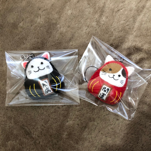 ハンドメイド お守り/だるまさん 干支だるまお守り(1個) ハンドメイド フェルト その他雑貨 daruma__