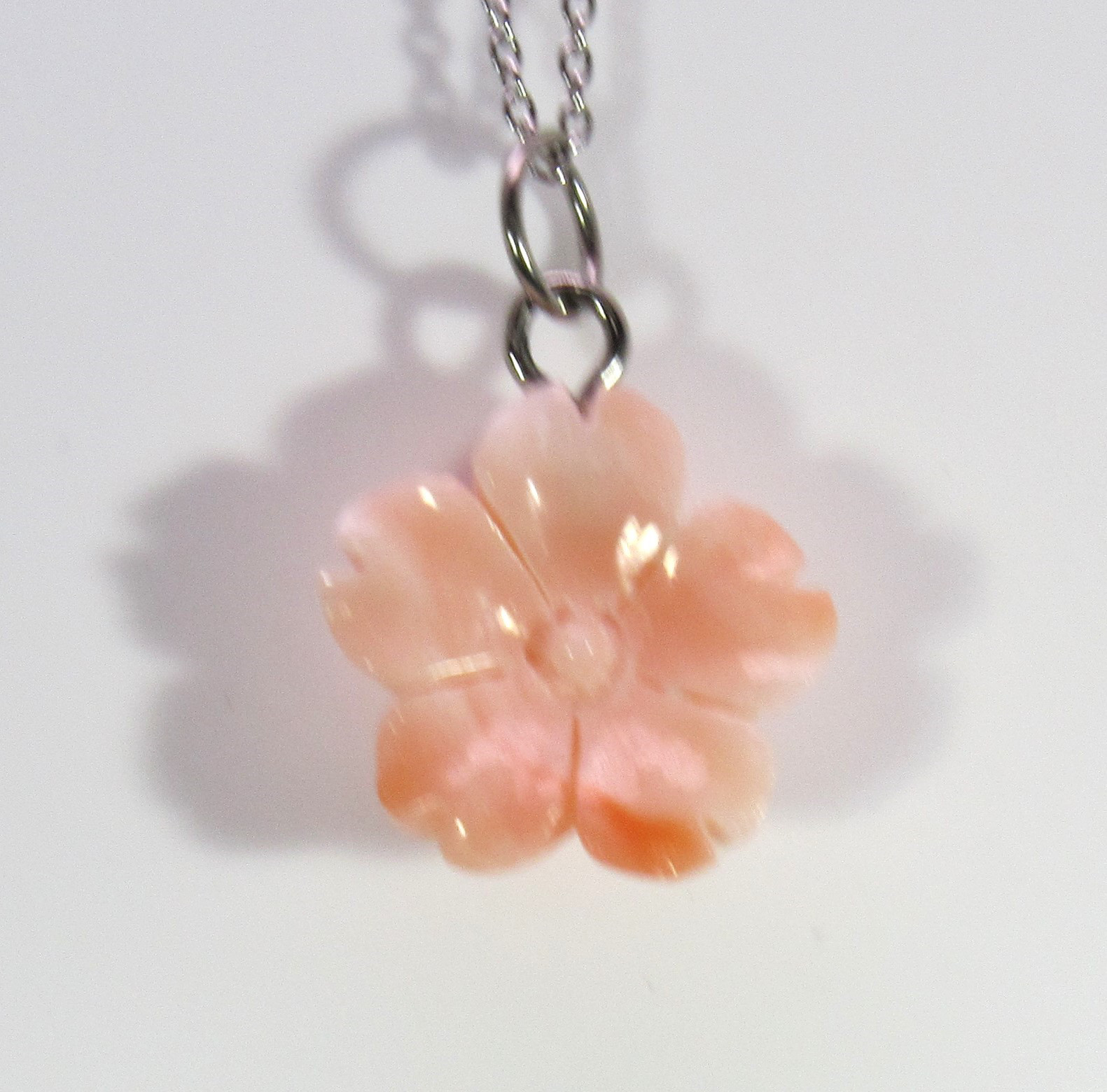 宝石珊瑚　さんご　ネックレス・ペンダント　アクセサリ－・ジュエリー　c-0694