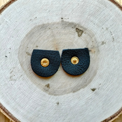 【シュリンクレザー】手縫いのミニトートバッグ（コンパクト/シンプル/メンズ/レディース/ミニバッグ/プレゼント）ブラック 16枚目の画像