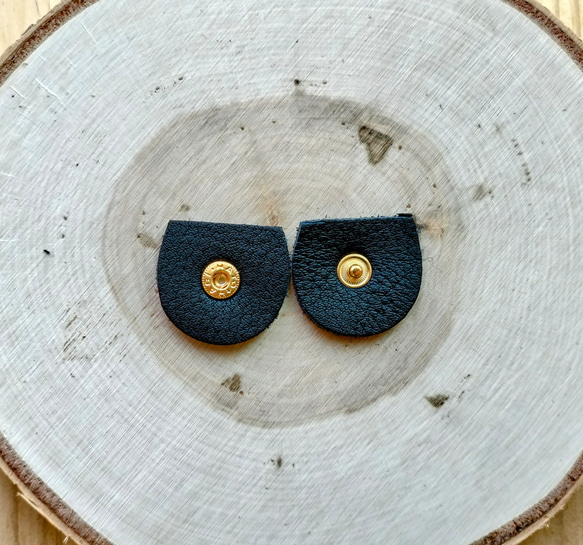 【シュリンクレザー】手縫いのミニトートバッグ（コンパクト/シンプル/メンズ/レディース/ミニバッグ/プレゼント）ブラック 16枚目の画像