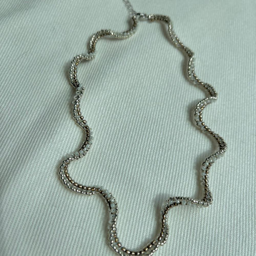 ツイスト編みビーズチョーカー チョーカー ぽんchan 通販 15692308