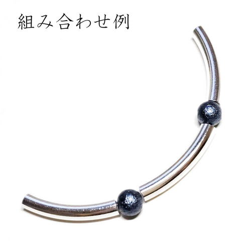 ターコイズグリーン エアパール コットンパール風ビーズ 両穴 4-10mm