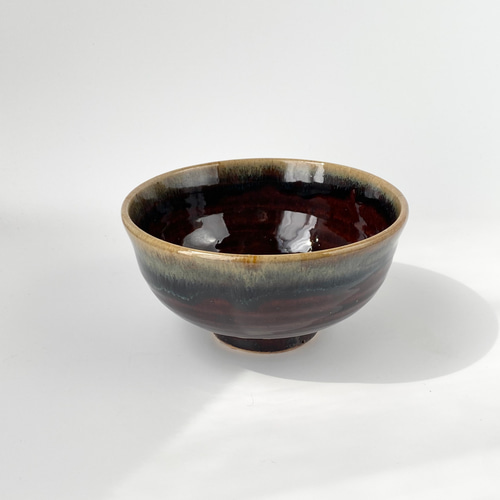 ほっこり栗釉の手作り茶碗 薗部産業/銘木椀 中 -その日のメニューを問わず活躍する、天然木