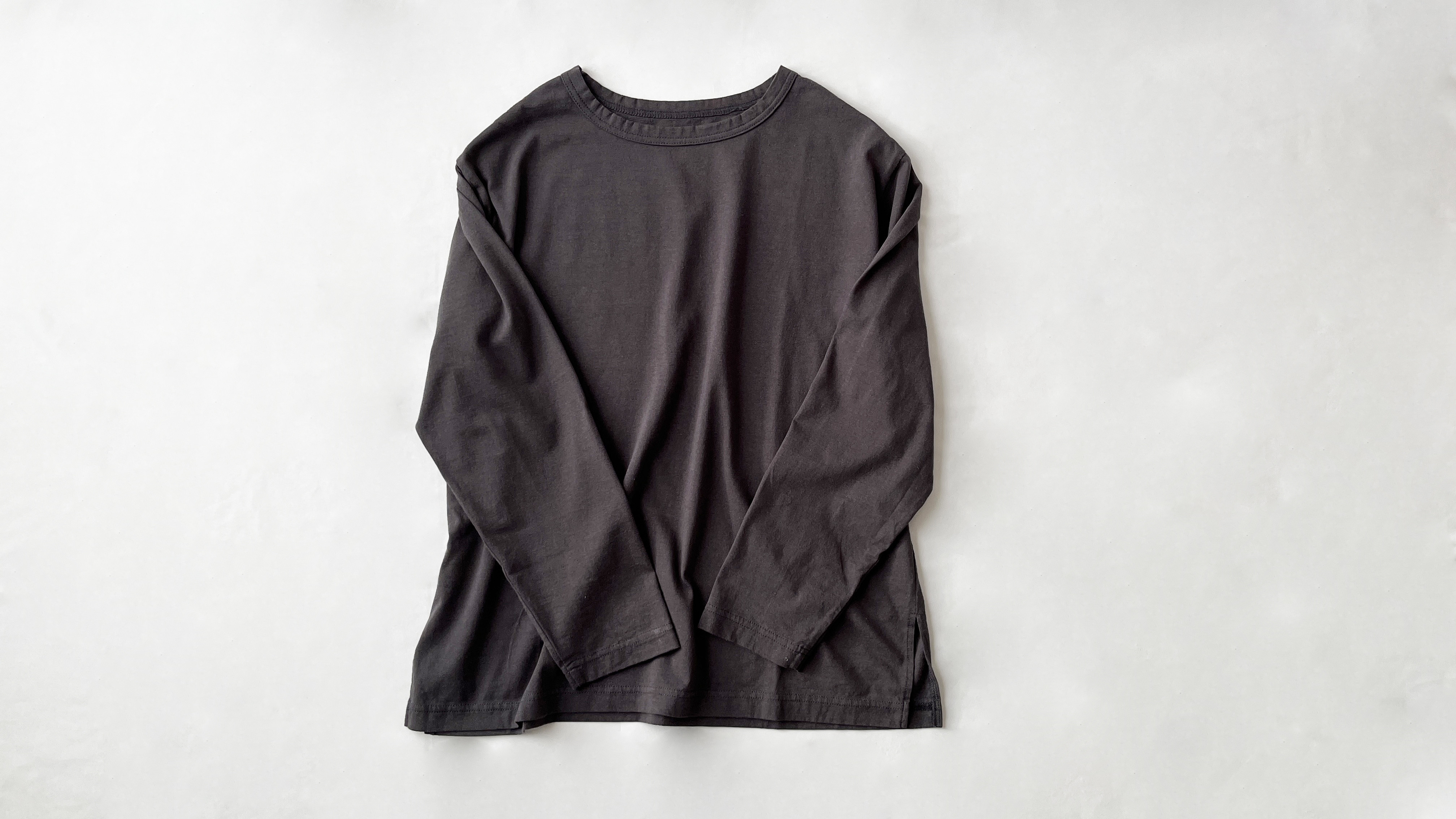 とびきり着心地のよい綿100％フライスで作るプルオーバー