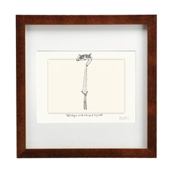 奈良美智 勉強中 額装Yoshitomo Naraオマケ付き 奈良美智 勉強中 額装Yoshitomo Naraオマケ付き 奈良美智 勉強中 額装